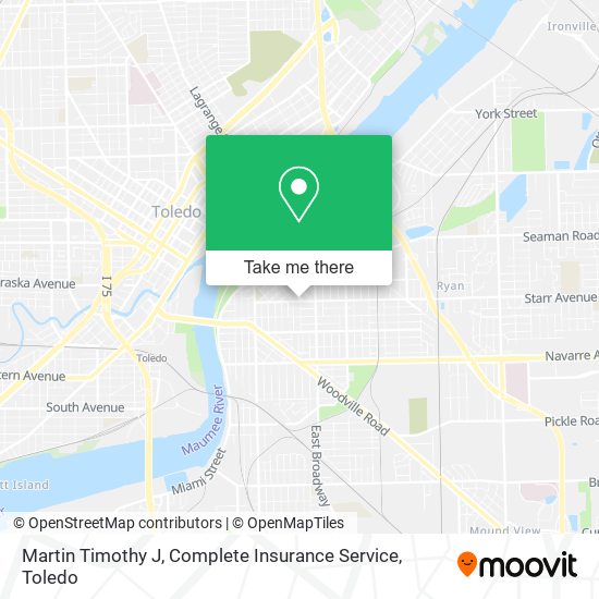 Martin Timothy J, Complete Insurance Service map