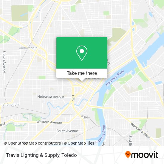 Mapa de Travis Lighting & Supply