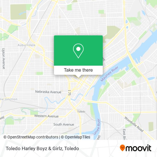 Toledo Harley Boyz & Girlz map