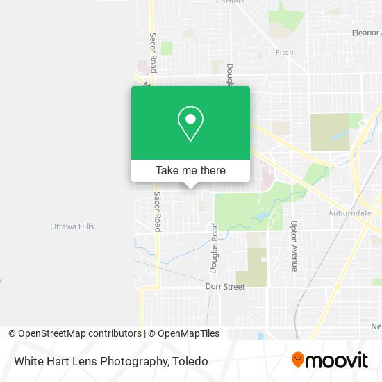 White Hart Lens Photography map