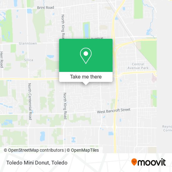 Toledo Mini Donut map