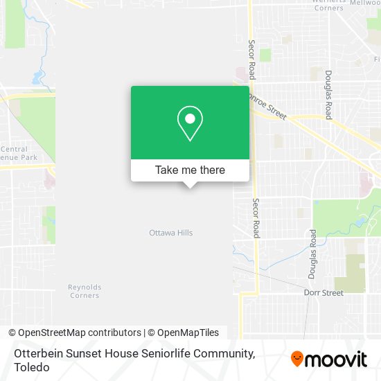 Mapa de Otterbein Sunset House Seniorlife Community