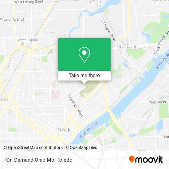 Mapa de On-Demand Ohio Mo