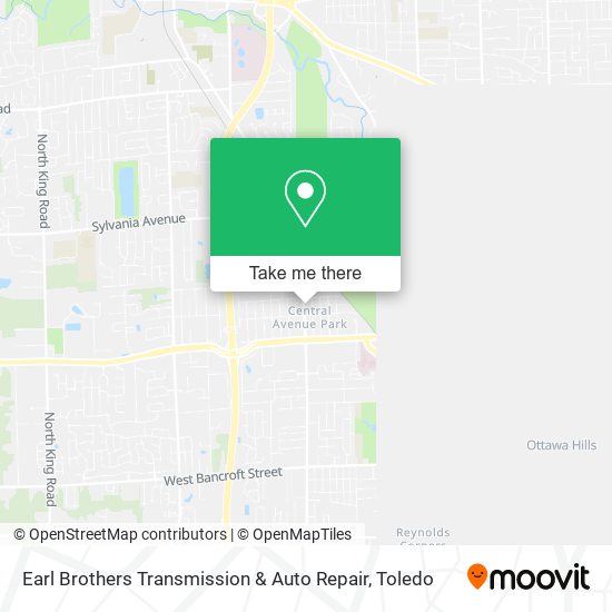 Earl Brothers Transmission & Auto Repair map