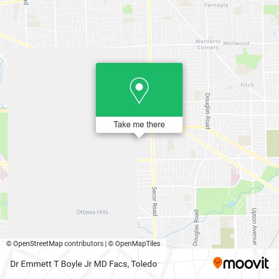 Mapa de Dr Emmett T Boyle Jr MD Facs