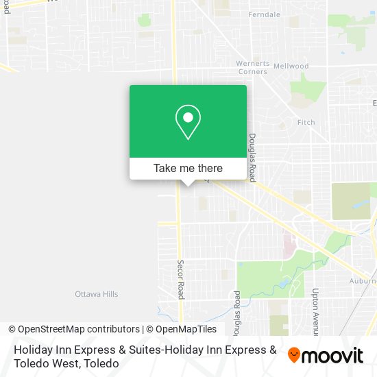 Mapa de Holiday Inn Express & Suites-Holiday Inn Express & Toledo West