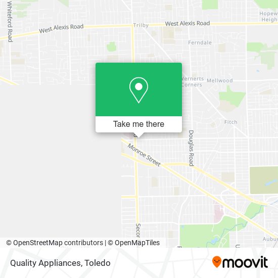Mapa de Quality Appliances