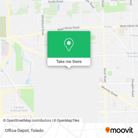 Office Depot map