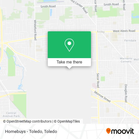 Mapa de Homebuys - Toledo