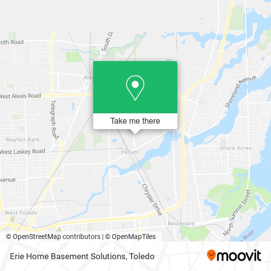 Mapa de Erie Home Basement Solutions
