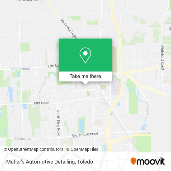 Maher's Automotive Detailing map