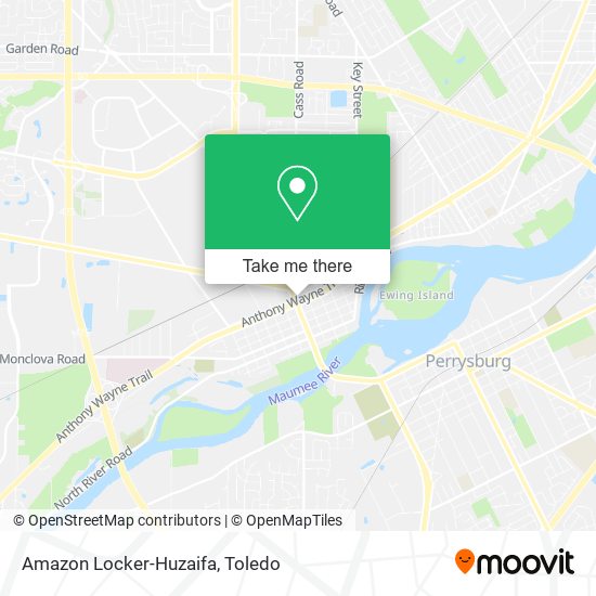 Mapa de Amazon Locker-Huzaifa