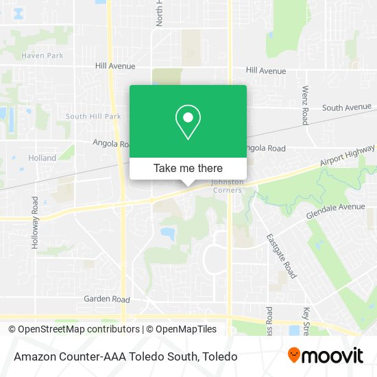 Mapa de Amazon Counter-AAA Toledo South