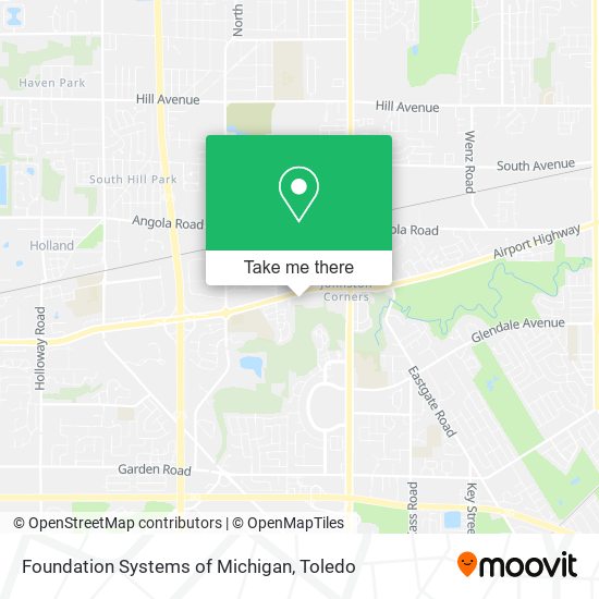 Mapa de Foundation Systems of Michigan