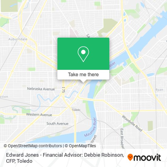 Mapa de Edward Jones - Financial Advisor: Debbie Robinson, CFP