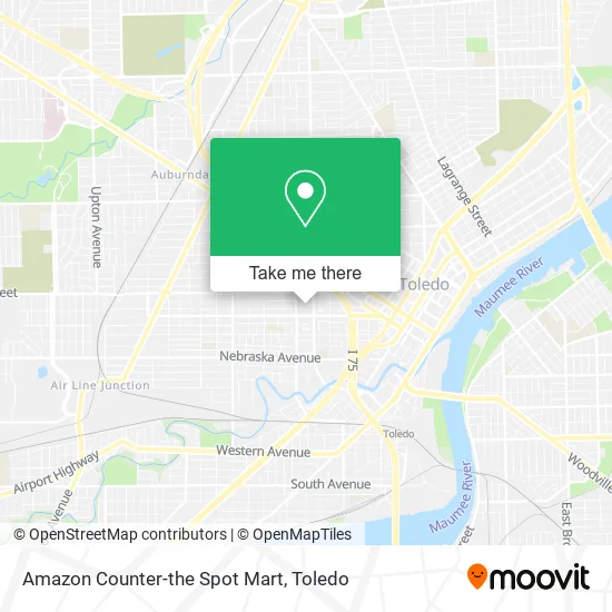 Mapa de Amazon Counter-the Spot Mart