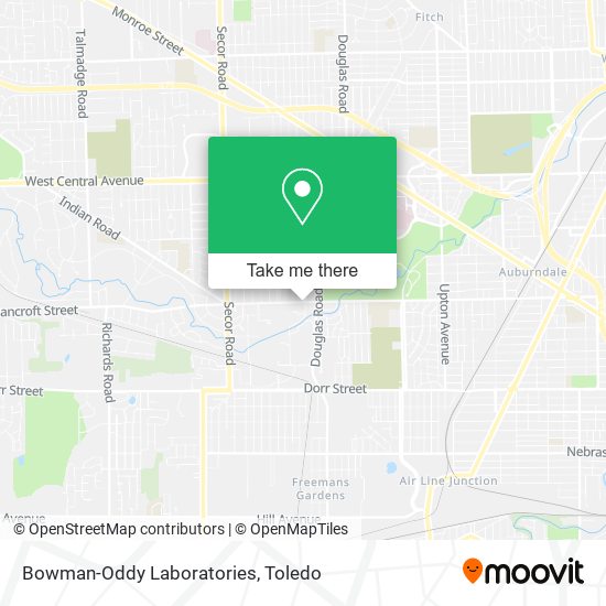 Mapa de Bowman-Oddy Laboratories