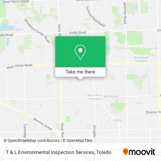 Mapa de T & L Environmental Inspection Services