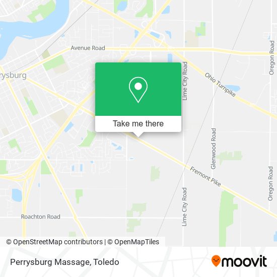 Mapa de Perrysburg Massage