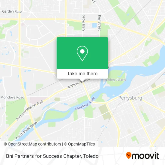 Mapa de Bni Partners for Success Chapter