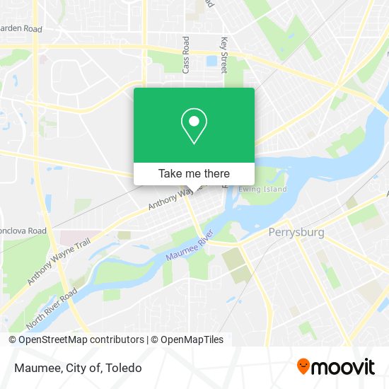 Mapa de Maumee, City of