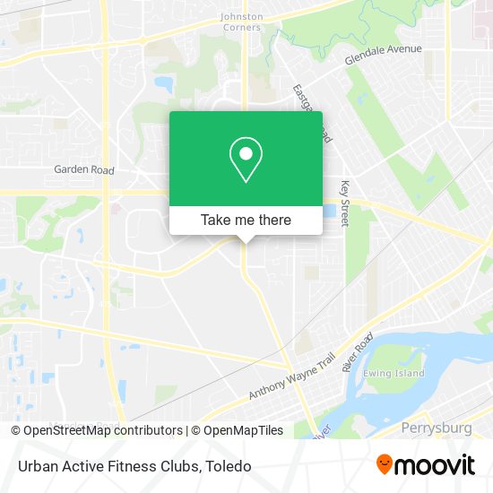 Mapa de Urban Active Fitness Clubs