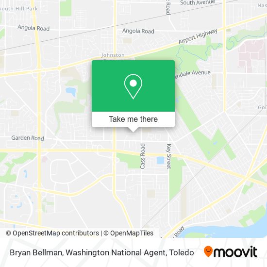 Bryan Bellman, Washington National Agent map