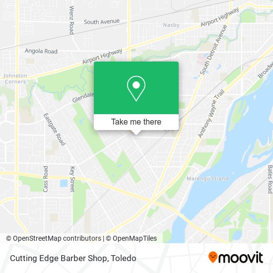 Cutting Edge Barber Shop map