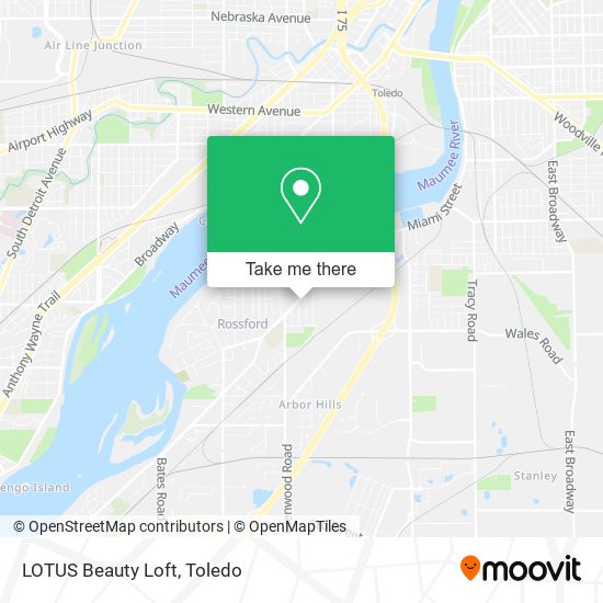 Mapa de LOTUS Beauty Loft