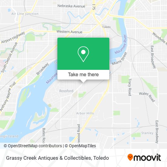 Mapa de Grassy Creek Antiques & Collectibles