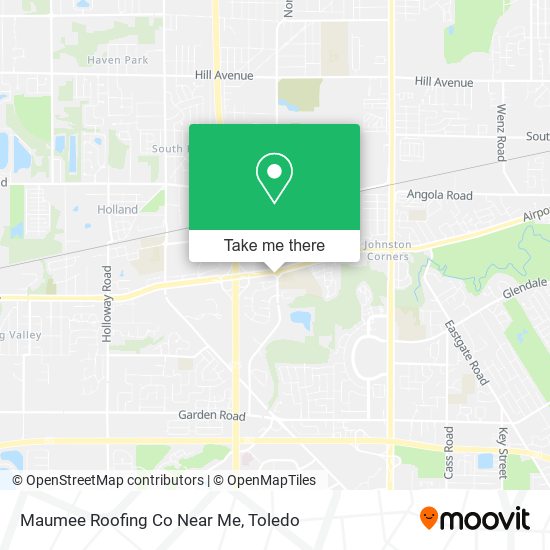 Mapa de Maumee Roofing Co Near Me