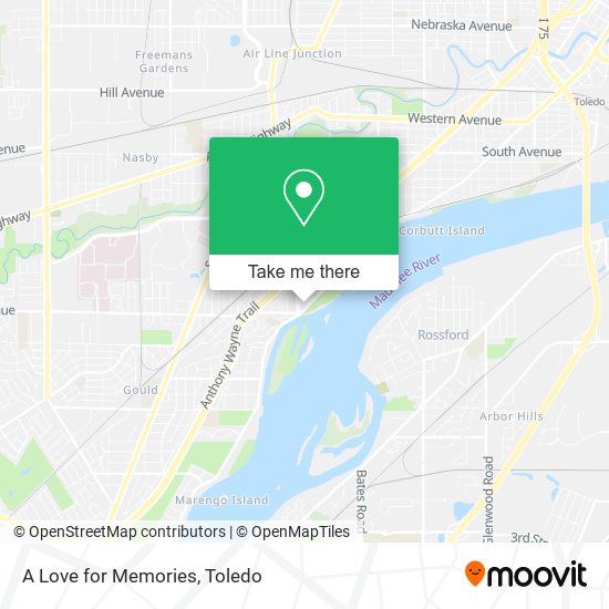 Mapa de A Love for Memories