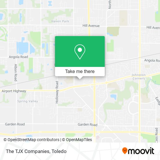 Mapa de The TJX Companies
