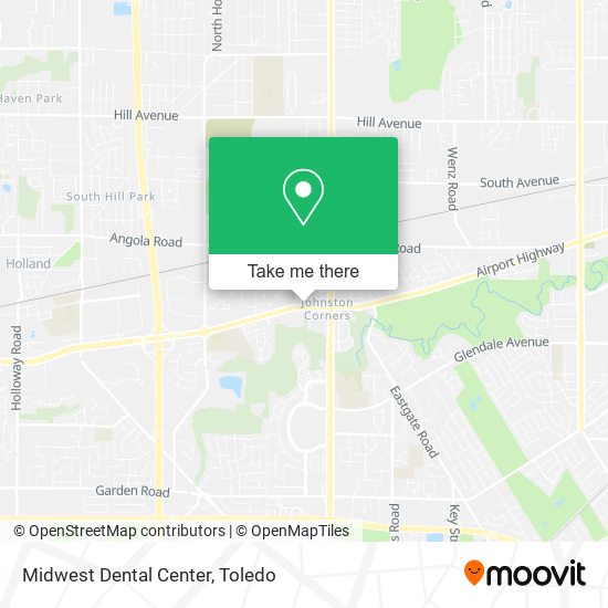 Mapa de Midwest Dental Center