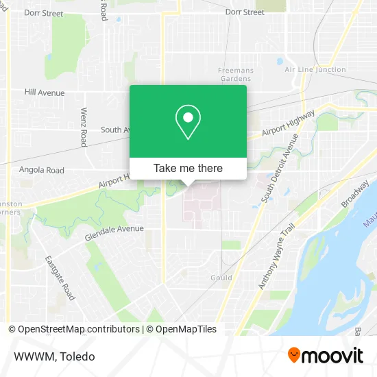 WWWM map