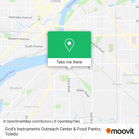 God's Instruments Outreach Center & Food Pantry map