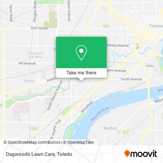 Dagwoods Lawn Care map