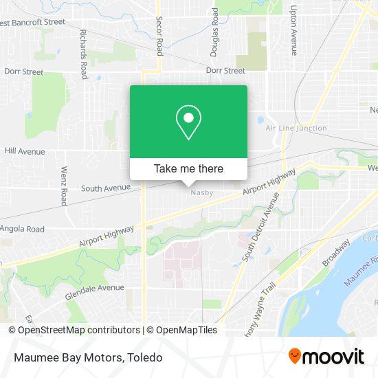 Maumee Bay Motors map