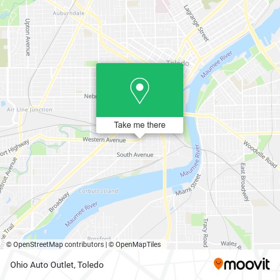Mapa de Ohio Auto Outlet