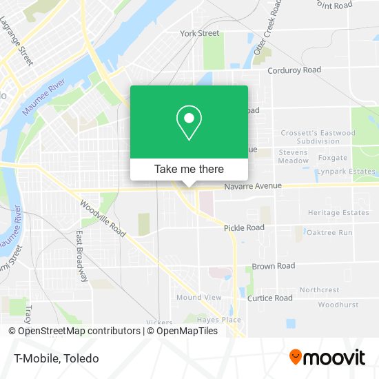 T-Mobile map