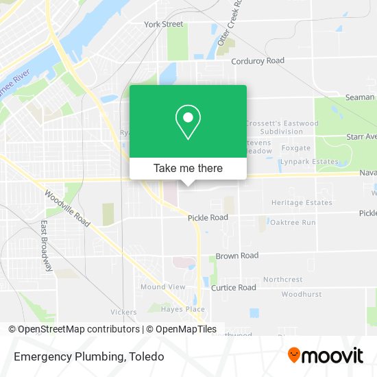 Mapa de Emergency Plumbing
