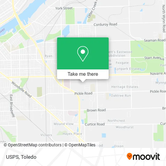 USPS map