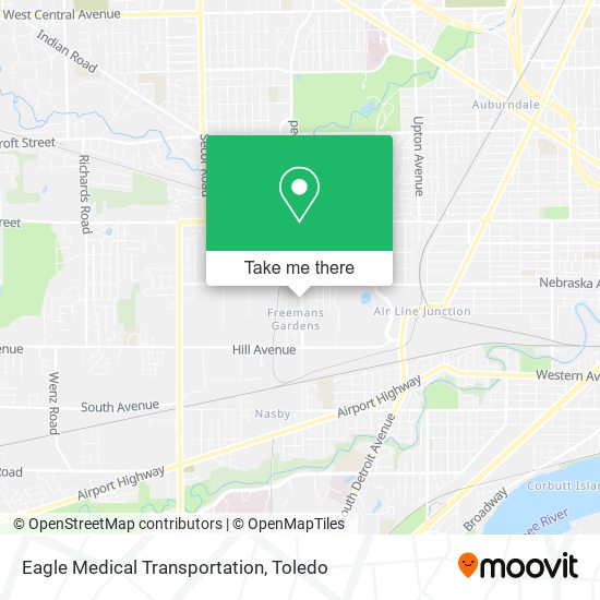 Eagle Medical Transportation map