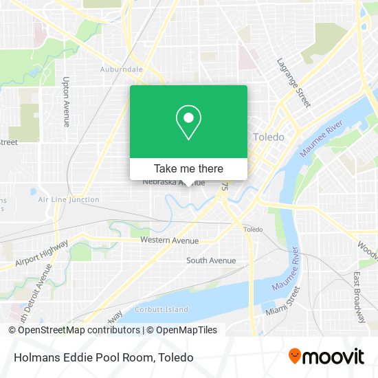 Holmans Eddie Pool Room map