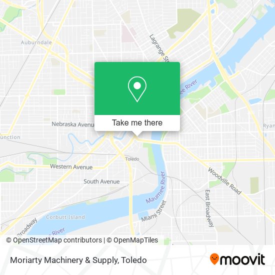 Moriarty Machinery & Supply map