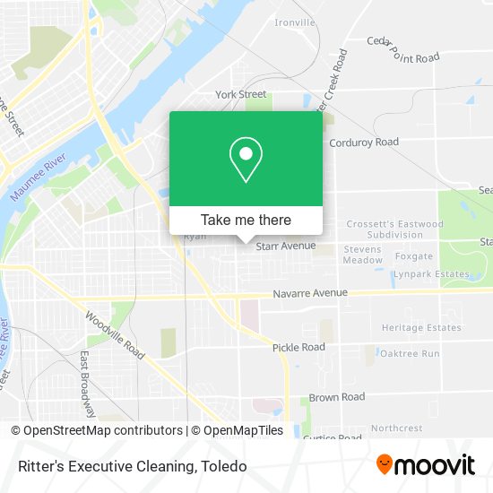 Mapa de Ritter's Executive Cleaning