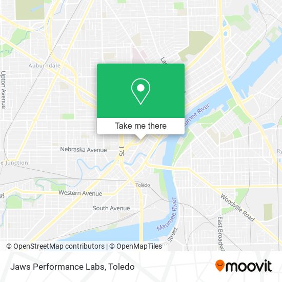 Mapa de Jaws Performance Labs