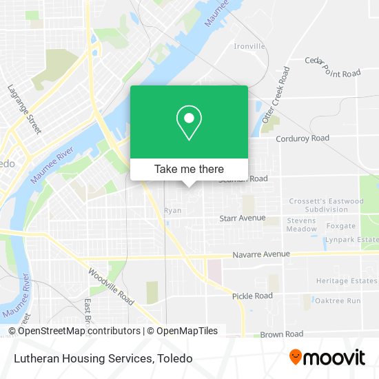 Mapa de Lutheran Housing Services