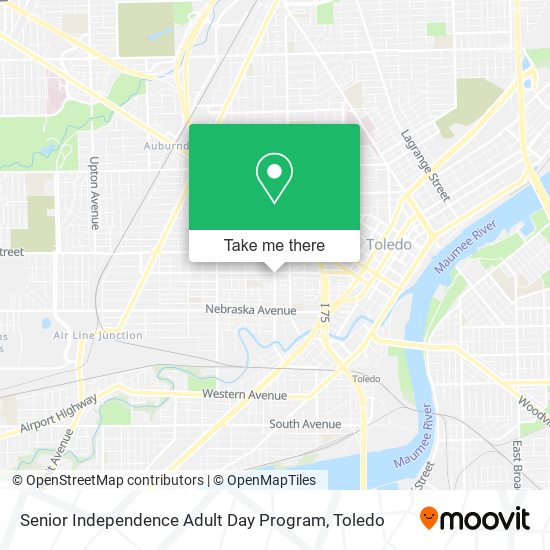 Senior Independence Adult Day Program map