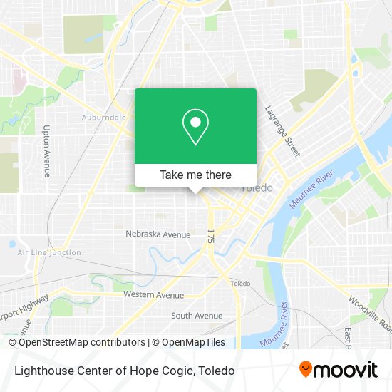 Mapa de Lighthouse Center of Hope Cogic